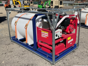 Commercial 4000psi High Pressure Washer with Heater and 200 Gallon Tank