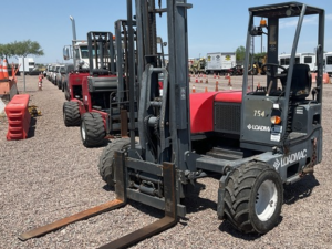 Loadmac 825 5500 lb Truck Mounted Forklift